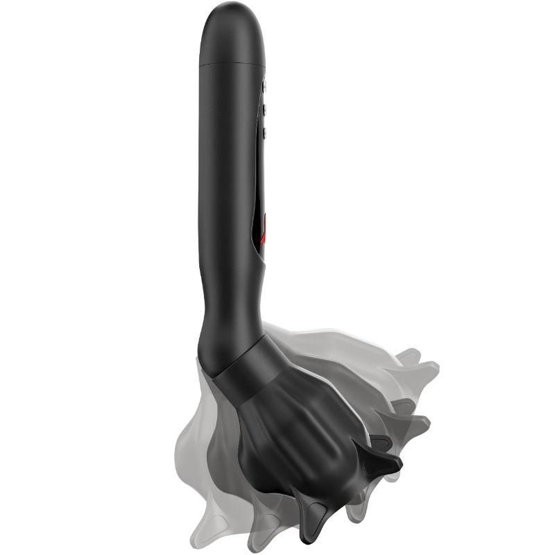 Pdx Elite-Stimolatore vibrante con Roto-succo e aspirazione-silicone 1 Pdx Elite-Stimolatore vibrante con Roto-succo e aspirazione-silicone — PIPEDREAMS · Masturbatori