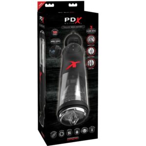 Pdx Elite-Deluxe Mega-battore-ricaricabile, USB, Rotazione, Thrusting — PIPEDREAMS · Masturbatori (immagine 7)
