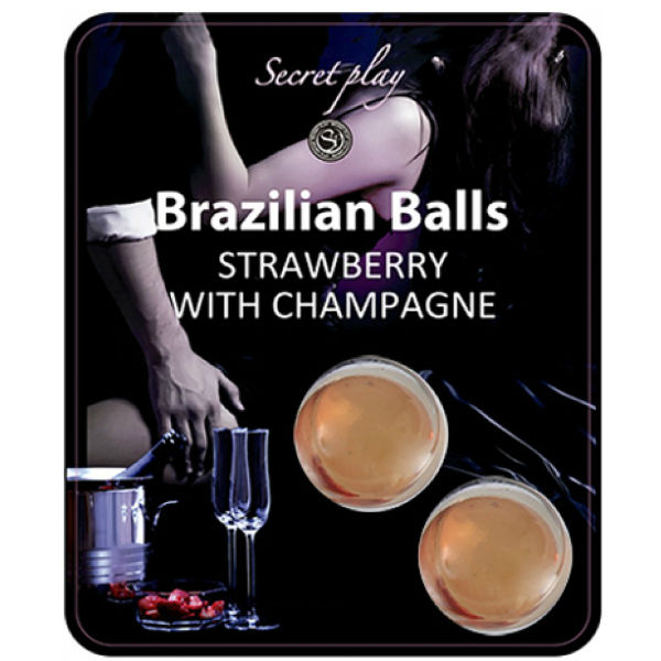 Secretplay Cosmetic-Set Biglie Brasiliane Fragole e Champagne 369 Secretplay Cosmetic-Set Biglie Brasiliane Fragole e Champagne