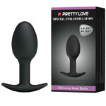 Pretty Love-Plug anale di Silicone 6.5 Cm Nero 445 img 52635 9cc1be669d9cd6f7bfdea54fa429c166 1