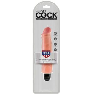 King Cock-Vibratore Realistico Stiffy 17,8 cm — PIPEDREAMS · Vibratori (immagine 2)