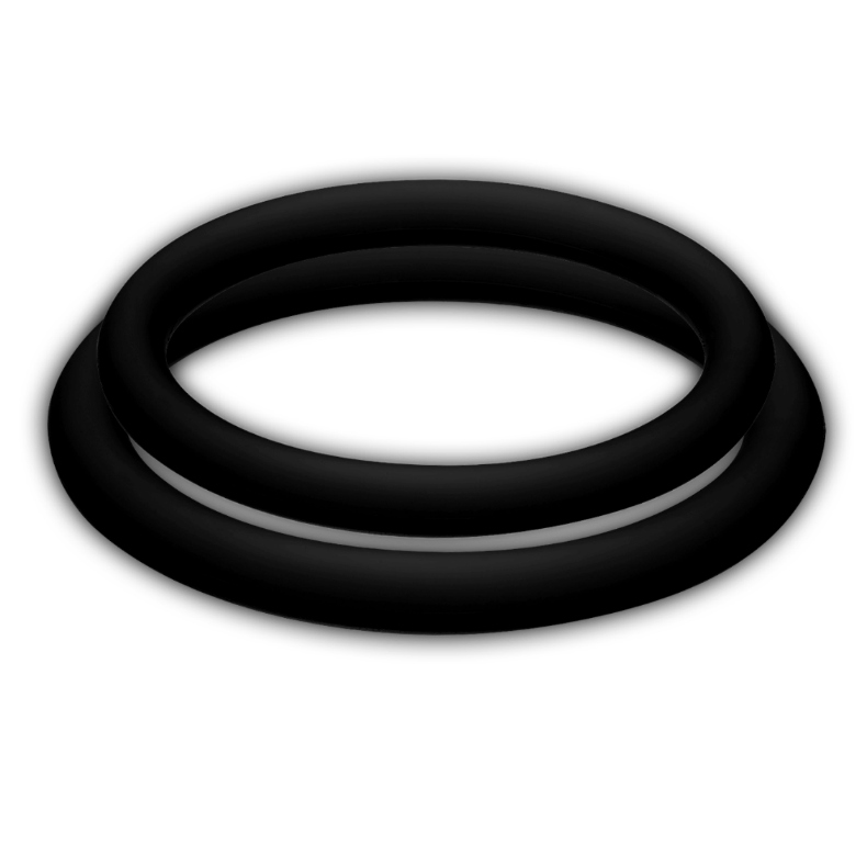 Joydivision Potenzduo-Anelli Neri - M-Silicone