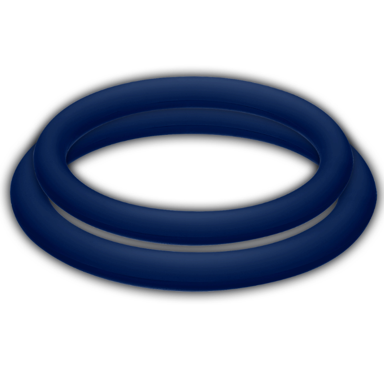 Joydivision Potenzduo-Potenzduo Blue Rings - M 3 Joydivision Potenzduo-Potenzduo Blue Rings - M · Anelli & Guaine per pene (imaginea 3)