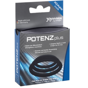 Joydivision Potenzduo-Più 3 Set Anelli Neri - S, M, L-Silicone 6 Joydivision Potenzduo-Più 3 Set Anelli Neri - S, M, L-Silicone · Anelli & Guaine per pene (imaginea 3)