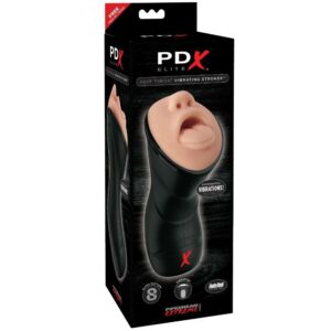 Pdx Elite-Stroker Vibrant Deep Throat — PIPEDREAMS · Masturbatori (immagine 5)