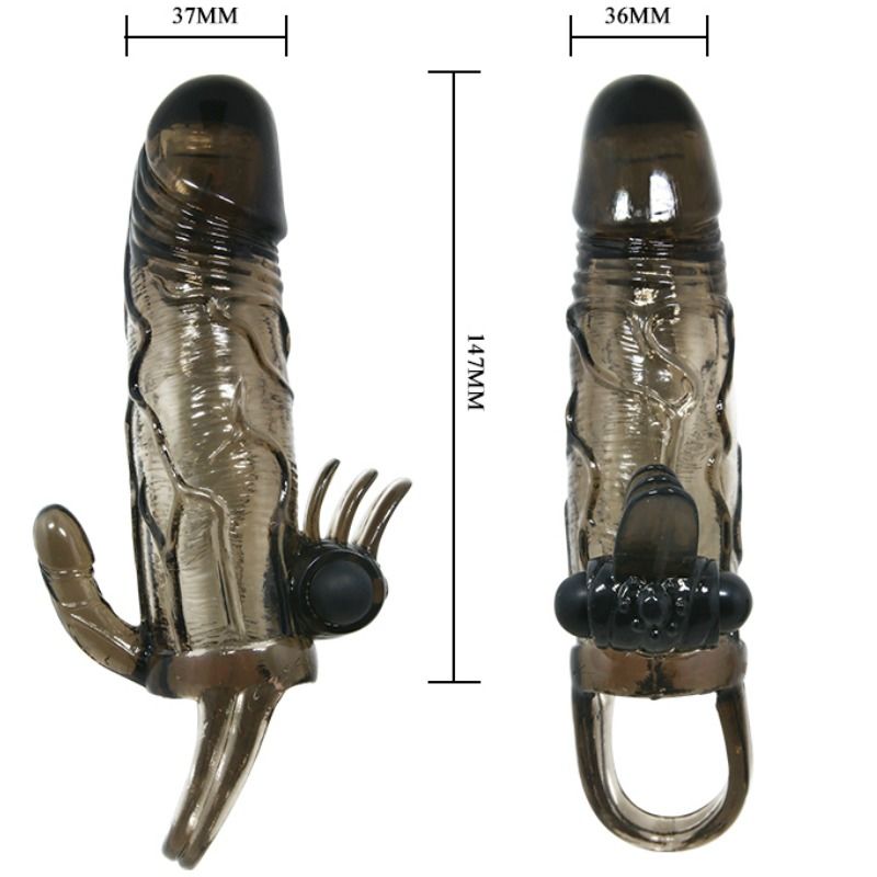 Baile For Him-Brave Man Guaina per pene con stimolazione clitoridea 3 Baile For Him-Brave Man Guaina per pene con stimolazione clitoridea · Anelli & Guaine per pene (imaginea 3)