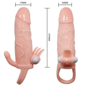 Baile For Him-Brave Man Guaina per pene con Stimolazione · Anelli & Guaine per pene (imaginea 3)