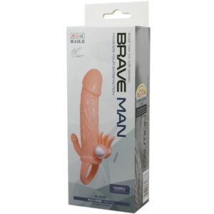 Baile For Him-Brave Man Guaina per pene con Stimolazione · Anelli & Guaine per pene (imaginea 2)