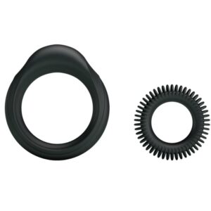 Baile For Him-Kit 2 Anelli di Silicone Ring Manhood · Anelli & Guaine per pene (immagine 5)