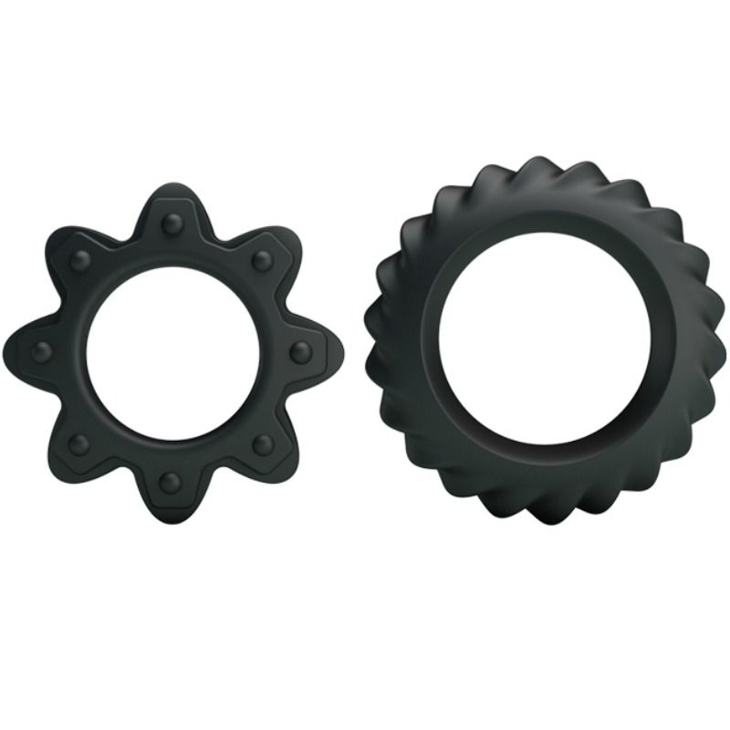 Baile For Him-Kit 2 Anelli di Fiore in Silicone, sommergibili 2 Baile For Him-Kit 2 Anelli di Fiore in Silicone, sommergibili · Anelli & Guaine per pene (imaginea 2)