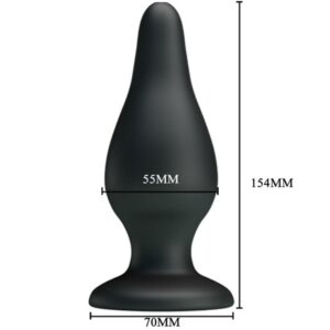 Anal Toys-Plug anale Silicone Ergonomico, 15.4 Cm-Waterproof 11 Anal Toys-Plug anale Silicone Ergonomico, 15.4 Cm-Waterproof — PRETTY LOVE · Accessori BDSM (imaginea 5)