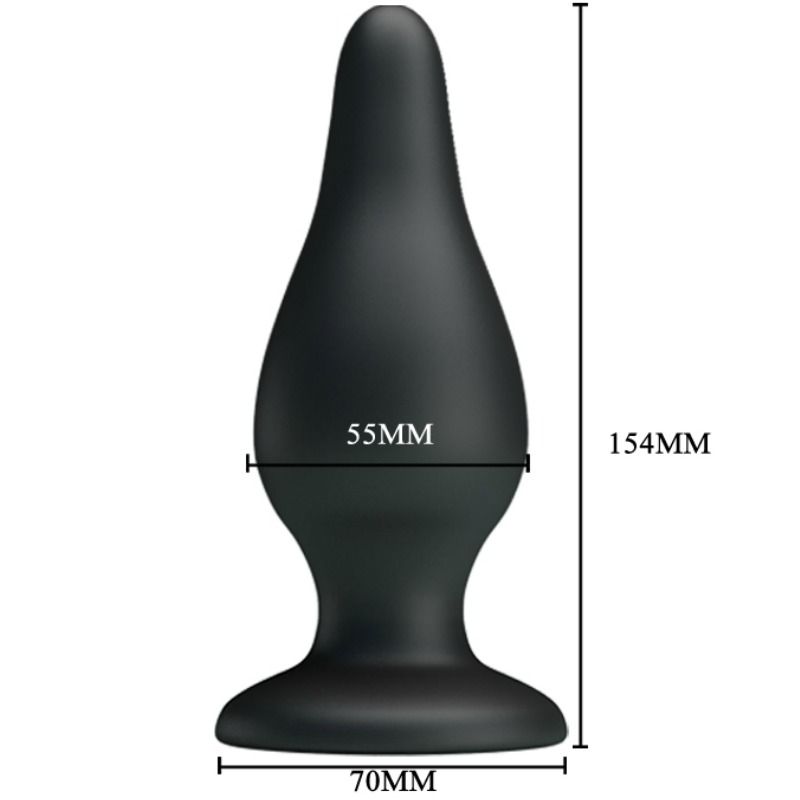 Anal Toys-Plug anale Silicone Ergonomico, 15.4 Cm-Waterproof 5 Anal Toys-Plug anale Silicone Ergonomico, 15.4 Cm-Waterproof — PRETTY LOVE · Accessori BDSM (imaginea 5)