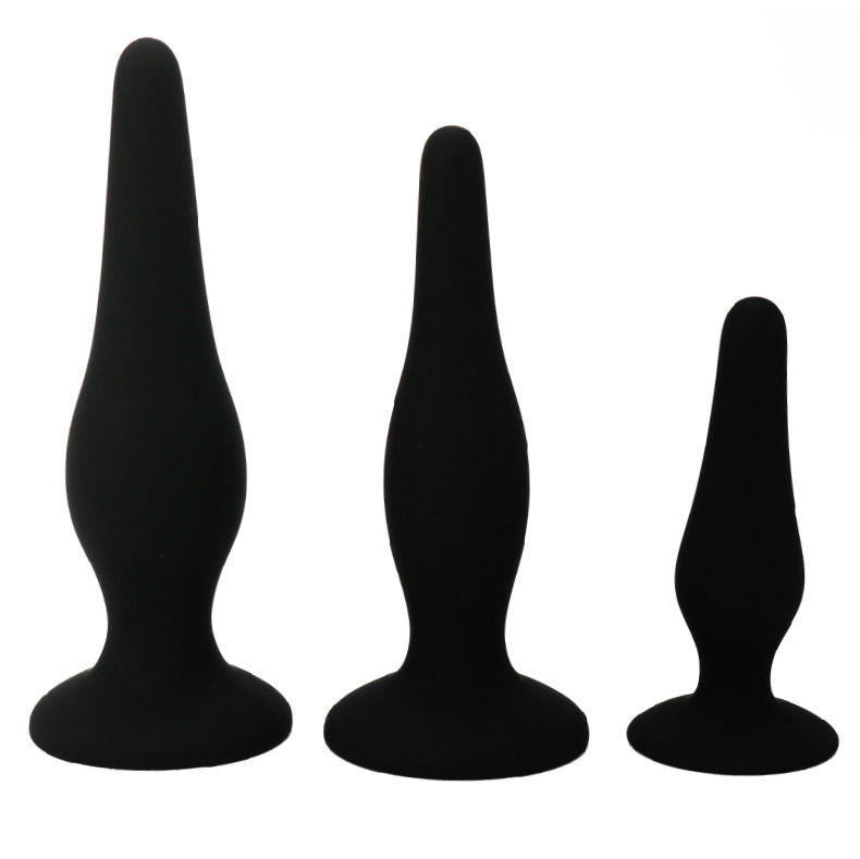 Anal Toys-Kit di avviamento Plug anale Silicone-Waterproof 1 Anal Toys-Kit di avviamento Plug anale Silicone-Waterproof — PRETTY LOVE · Accessori BDSM