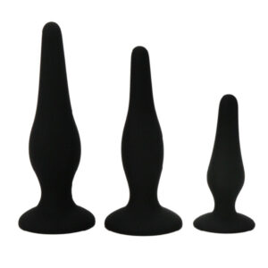 Anal Toys-Kit di avviamento Plug anale Silicone-Waterproof — PRETTY LOVE · Accessori BDSM (imaginea 3)