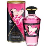 Shunga Oils-Olio da Massaggio Effetto Caldo Intenso Sapore Lampone 100 · Massaggio erotico