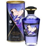 Shunga Oils-Olio da Massaggio con Effetto Caldo Sapore Frutta Esotica · Massaggio erotico