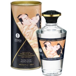 Shunga Oils-Fetish Vanilla Olio Massaggiante con Effetto Riscaldante