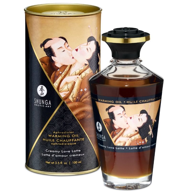 Shunga Oils-Olio da massaggio con aroma di caffè, effetto riscaldante 1 Shunga Oils-Olio da massaggio con aroma di caffè, effetto riscaldante · Massaggio erotico