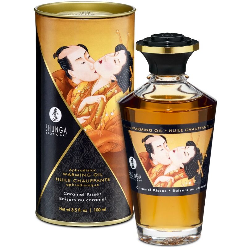 Shunga Oils-Olio da Massaggio con Effetto Riscaldatore Aroma Caramel 100 Ml 1 Shunga Oils-Olio da Massaggio con Effetto Riscaldatore Aroma Caramel 100 Ml · Massaggio erotico