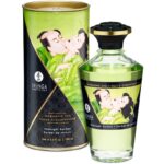 Shunga Oils-Olio da massaggio con effetto riscaldante Midnight Sorbet · Massaggio erotico