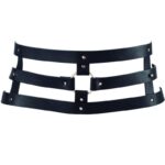 Bijoux Maze-Indiscrets Maze Cinturino con Breath Nera-Poliuretano — BIJOUX INDISCRETS · Accessori lingerie