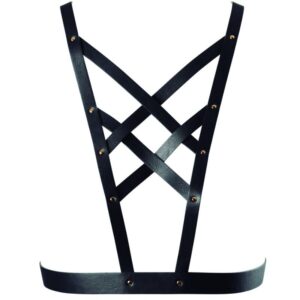Bijoux Maze-Indiscrets Maze Imbracatura con Bretelle Crociate e Scollatura