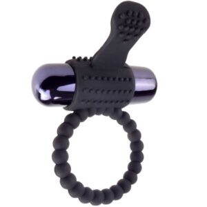 Fantasy C-ringz-anello vibrante in silicone Nero-Waterproof