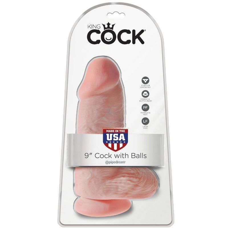 King Cock-Pene Realist Chubby 23 Cm-Ventosa 5 King Cock-Pene Realist Chubby 23 Cm-Ventosa — PIPEDREAMS · Dildo & Stimolatori (imaginea 5)