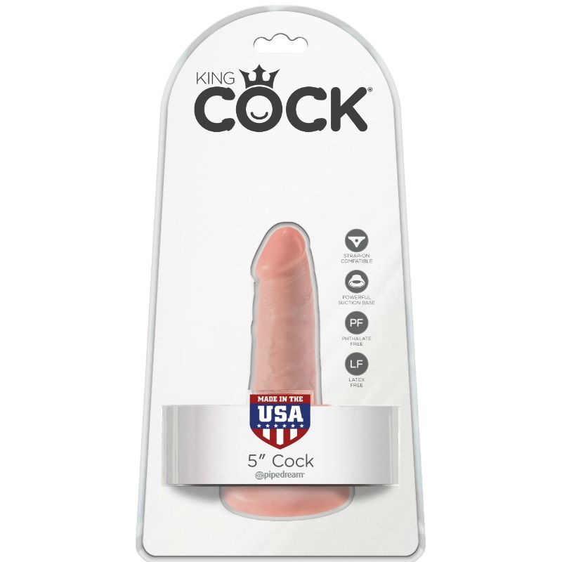King Cock-Dildo con testicoli 14 Cm Flesh-Ventosa — PIPEDREAMS · Dildo & Stimolatori (imaginea 5)