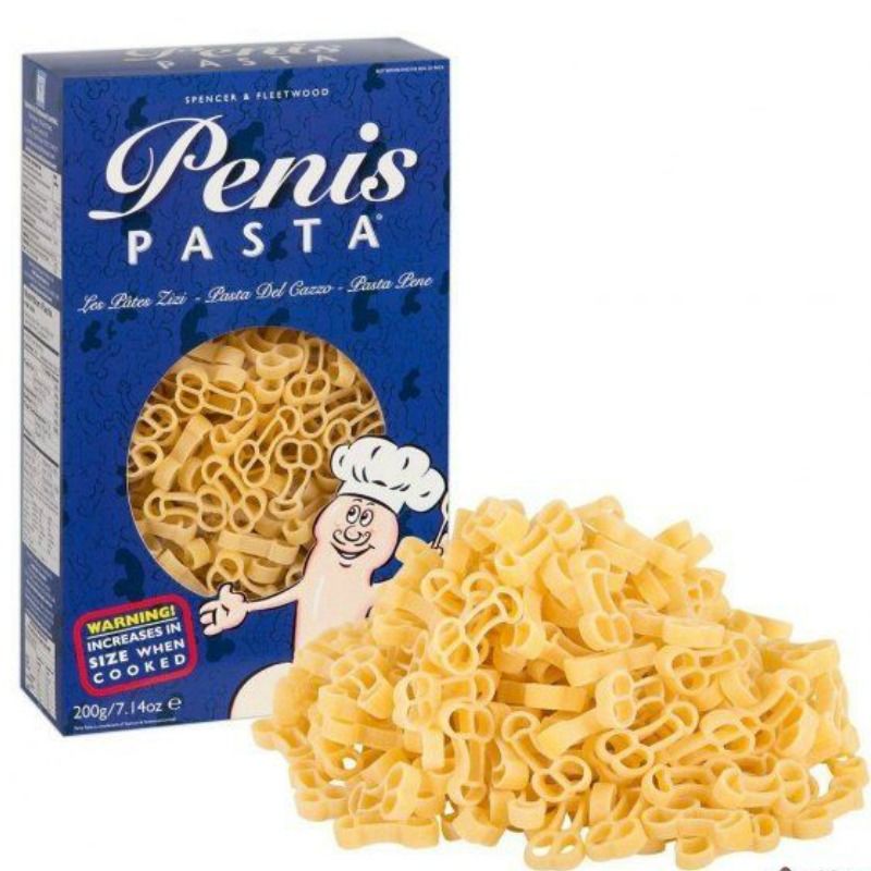 Spencer & Fletwood-Pasta a forma di pene 200 Gr