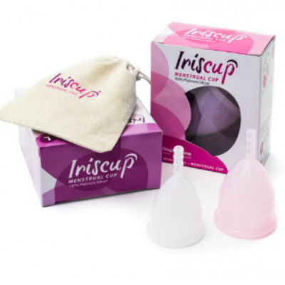 Iriscup-Grande Coppa Menstruale Rosa + Sacchetto di Sterilizzazione Gratuito · Sesso orale & Corpo (imaginea 2)