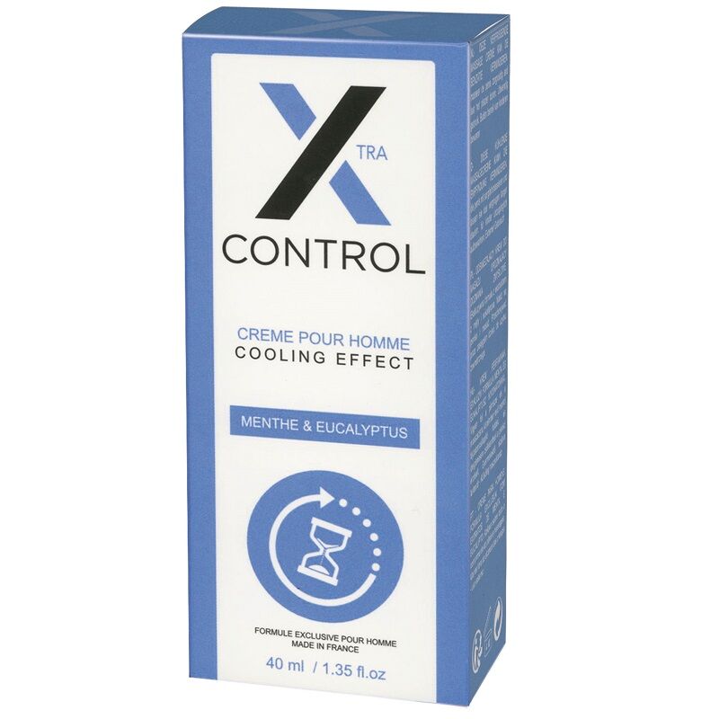Ruf-X Control Crema con Effetto Raffreddamento per Uomini 30 ml · Afrodisiaci uomo