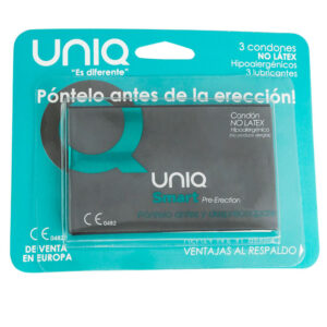 Uniq-Smart senza preservativi in lattice Pre-erezione 3 pezzi