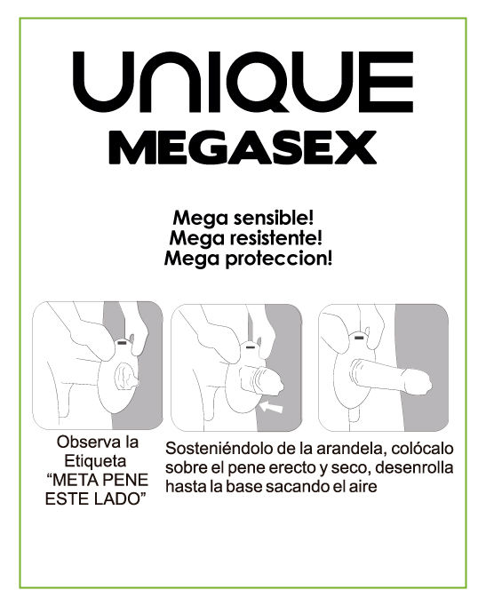 Uniq-Megasex Preservativi senza Lattice Sensibili, 3 Pezzi 2 Uniq-Megasex Preservativi senza Lattice Sensibili, 3 Pezzi · Preservativi (imaginea 2)
