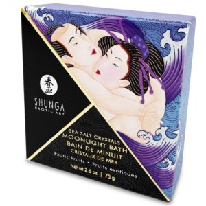 Shunga Bath Experience-Sale da bagno aromatico esotico viola, 75 gr 285 Shunga Bath Experience-Sale da bagno aromatico esotico viola, 75 gr