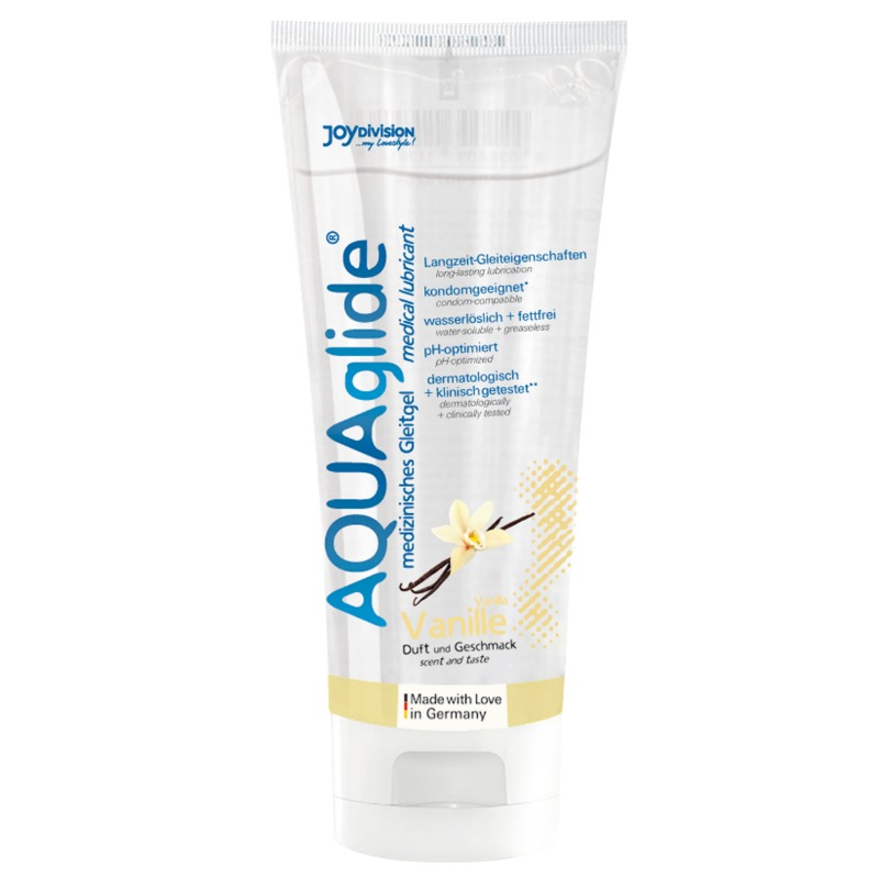 Joydivision Aquaglide-Lubrificante a base d'acqua Vaniglia 100 Ml
