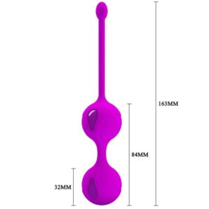 Health Kegel-Tighten Up Ii Palline vaginali per Tonificazione-Silicone — PRETTY LOVE · Giocattoli anali (immagine 4)