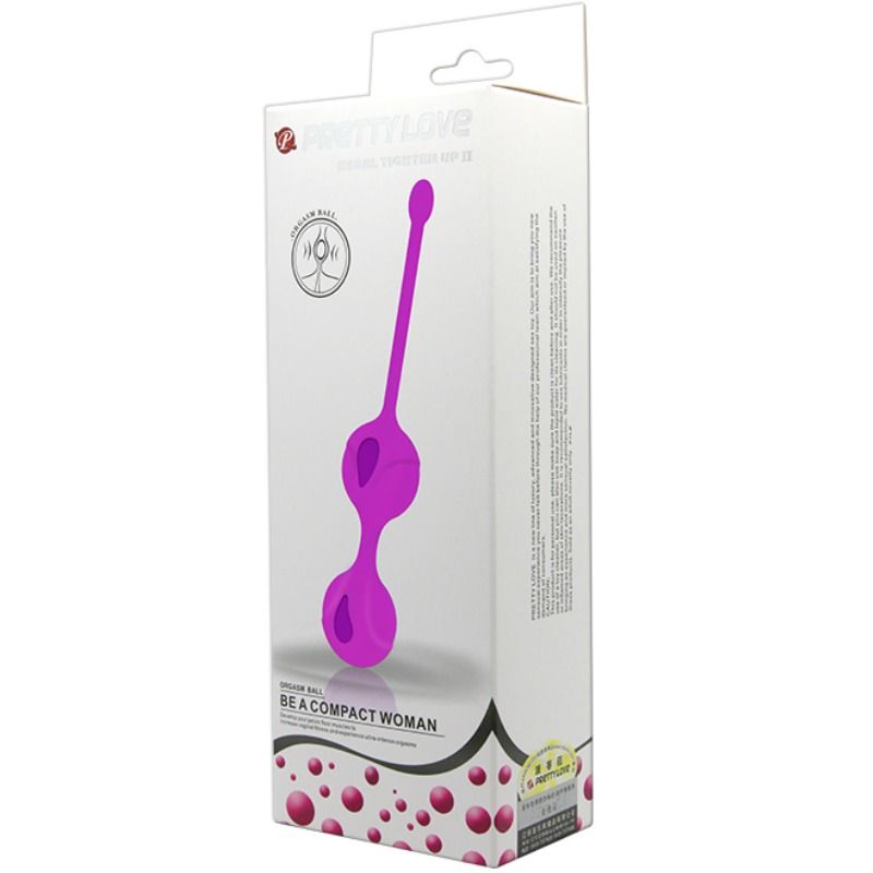 Health Kegel-Tighten Up Ii Palline vaginali per Tonificazione-Silicone — PRETTY LOVE · Giocattoli anali (immagine 5)