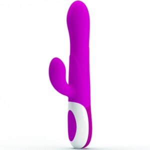 High Tech-Dempsey Vibratore Ricaricabile Gonfiabile-Silicio, 7 velocità — PRETTY LOVE · Vibratori