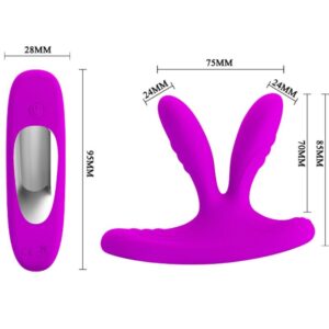 Pretty Love-Stimolatore Magic Finger Silicone 12 velocità · Giocattoli anali (imaginea 4)