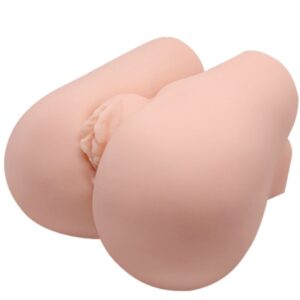 Crazy Bull-Vagina e Ano Realistico con Vibrazione Posizione 3-Telecomando