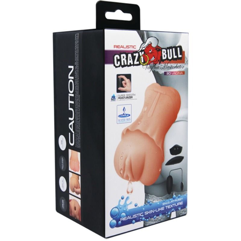 Crazy Bull-Water Skin Vagin Masturbatore con Palla Vibrante 2 · Masturbatori (imaginea 4)
