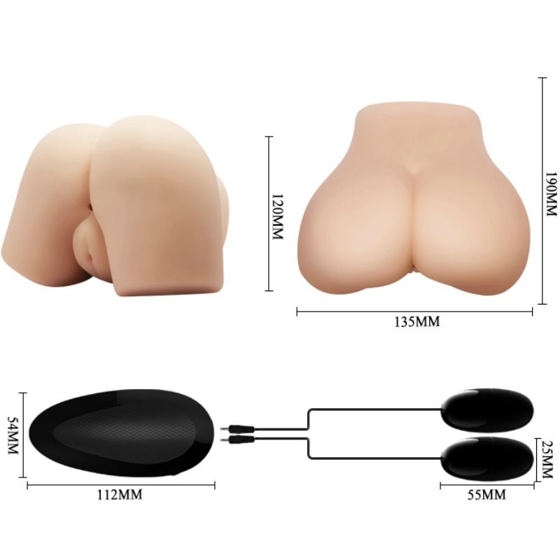 Crazy Bull-Busto Realistico Con Vagina E Ano, Vibrazione Posizione 4 7 Crazy Bull-Busto Realistico Con Vagina E Ano, Vibrazione Posizione 4 · Masturbatori (immagine 7)