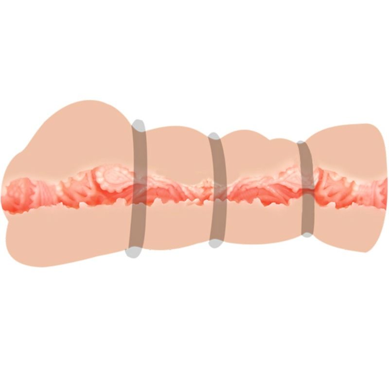 Crazy Bull-Masturbatore Vagina con Anelli-Silicone · Masturbatori (imaginea 7)