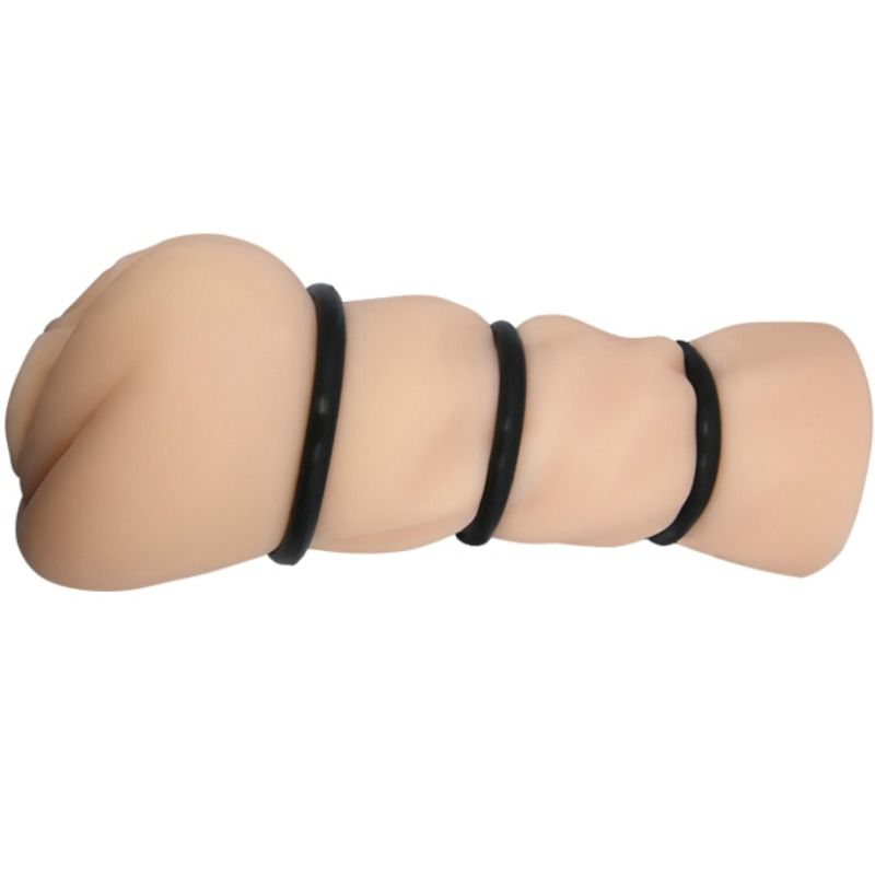 Crazy Bull-Masturbatore Vagina con Anelli-Silicone · Masturbatori (imaginea 4)