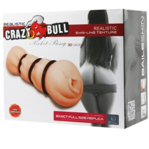 Crazy Bull-Masturbatore Vagina con Anelli-Silicone · Masturbatori (imaginea 3)
