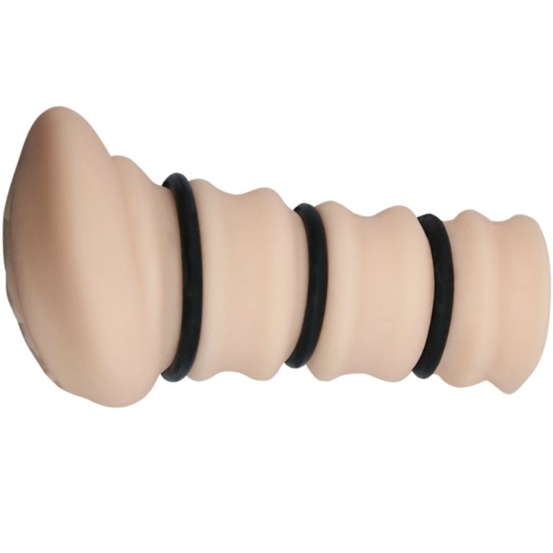 Crazy Bull-Masturbatore con Anelli Vagin Model 2-Silicone 2 Crazy Bull-Masturbatore con Anelli Vagin Model 2-Silicone · Masturbatori (imaginea 2)