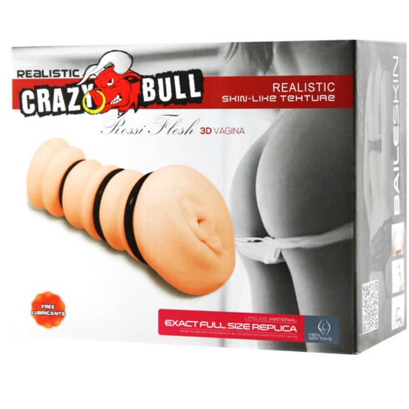 Crazy Bull-Masturbatore con Anelli Vagin Model 2-Silicone · Masturbatori (imaginea 5)
