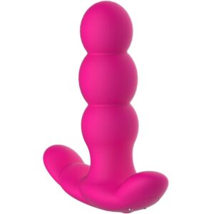 Nalone-Perla vibratore anale con telecomando, Nero-Silicone, 7 velocità · Giocattoli anali (imaginea 4)