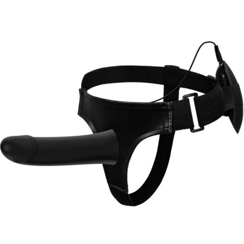 Harness Collection-Vito Strap on con Dildo Nudo e Vibrazione 17.3 Cm — PRETTY LOVE · Anelli & Guaine per pene (immagine 5)